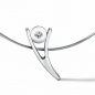 Preview: humphrey anhänger diamant im glass transparent v style